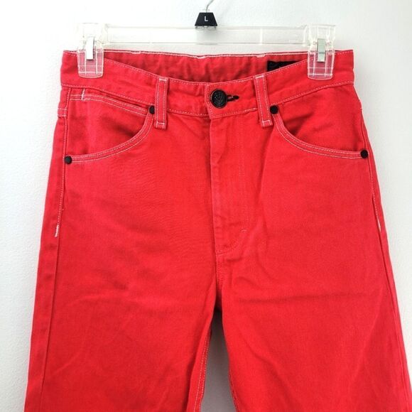 RAG & BONE canvas utility red jeans - Picture 2 of 11